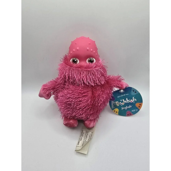 Pink Boohbah Jingbah 2004 Plush Stuffed Animal-Playskool, Hasbro, Ragdoll - Picture 1 of 10